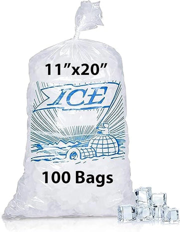 Ice bags with Wicket Dispenser
